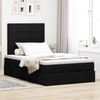 vidaXL Ottoman-Bett mit Matratze & LEDs Schwarz 120x190 cm Stoff 3313991 Bild 4