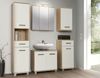 Waschbeckenunterschrank >Aggi< in Sonoma-Eiche aus Metall - 68.6x62x34.8 (BxHxT) Bild 2
