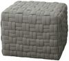 SVITA Hocker POPPY, mit geflochtenem Muster, Sitzhocker, Hocker, Beistelltisch, Couchtisch Bild 5