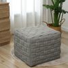 SVITA Hocker POPPY, mit geflochtenem Muster, Sitzhocker, Hocker, Beistelltisch, Couchtisch Bild 3