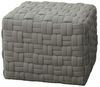 SVITA Hocker POPPY, mit geflochtenem Muster, Sitzhocker, Hocker, Beistelltisch, Couchtisch Bild 4