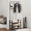 vidaXL Garderobenständer Sonoma-Eiche 75 x 34 x 184 cm Holzwerkstoff 879954 Bild 4