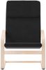 vidaXL Relaxsessel Schwarz Stoff 351055 Bild 4