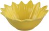 Chic Antique Schüssel Chic Antique - Schüssel Schale 400 ml Porzellan D 15cm Blumeform Gelb, Porzellan Bild 1