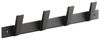 SO-TECH® Hakenleiste Blackline ALBUS schwarz pulverbeschichtet, (1 St), Länge 345 mm mit 4 Haken Bild 4