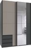 Wimex Schwebetürenschrank Emden moderner Kleiderschrank mit Spiegel und Schubladen BESTSELLER Schlafzimmer Schrank Garderobenschrank mit Schwebetüren Topseller Bild 2