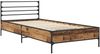 vidaXL Bettrahmen Altholz 80 x 200 cm Holzwerkstoff 8009115 Bild 2