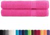 vidaXL Premium-Handtücher SOLUND 2 Stk. Rosa 100x200 cm 600 g/m² 137533 Bild 2