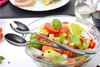 Salatbesteck 2-tlg, Edelstahl, schwarz Bild 2