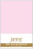 Janine Mako-Jersey Spannbetttuch Spannbettlaken 100% naturreine Baumwolle 90-100cm x 190-200cm 11 zartrosa Bild 4