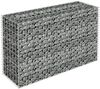 vidaXL Gabionen-Hochbeet Verzinkter Stahl 90×30×60 cm 145630 Bild 3