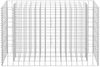 vidaXL Gabionen-Hochbeet Verzinkter Stahl 90×30×60 cm 145630 Bild 4