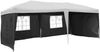 2er Set Seitenteile für Pavillon 3x3m Fenster Seitenwand Faltpavillon Partyzelt Steingrau Bild 1
