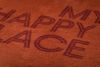 David Fussenegger Wohndecke Savona My happy place Terracotta (150x200 cm) 02217450 Bild 2