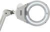 MAUL LED-Lupenleuchte Glaslinse 127mm (5 Zoll) Standfuß weiß m. Abdeckung,runder Kopf Bild 2