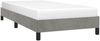 vidaXL Bettgestell ohne Matratze Hellgrau 80x200 cm Samt 346940 Bild 3