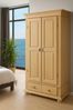 Kleiderschrank Fichte natur Mehrzweckschrank Garderobenschrank #3404 Bild 4