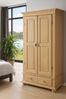 Kleiderschrank Fichte natur Mehrzweckschrank Garderobenschrank #3404 Bild 5