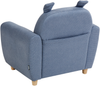 Kindersessel MARIBO Stoff Blau Bild 5