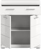 INOSIGN Unterschrank Siena, Breite 74cm, 2 Tür, 1 Schubkasten, 2 Fächer, MDF-Front in verschiedenen Farben erhältlich, Badmöbel, Badschrank, Kommode, Bad Bild 3
