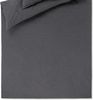 JOOP! Bettwäsche Soft 45001 09 Anthracite Flanell 200 x 200 + 2x 80 x 80 cm Bild 3