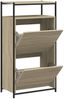 vidaXL Schuhschrank Sonoma-Eiche 60x34x112 cm Holzwerkstoff 840030 Bild 2