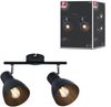 Paulmann No. 66760 Strahler Davy 2-flammig E27 Schwarz max. 2x20W Bild 4