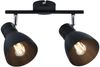 Paulmann No. 66760 Strahler Davy 2-flammig E27 Schwarz max. 2x20W Bild 5