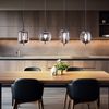 RGB LED Pendelleuchte, App- und Sprachsteuerung, H 120 cm Bild 5