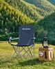 SONGMICS Klappstuhl-Set 2-tlg., Campingstühle mit Schwerlaststruktur, bis 150 kg belastbar, Dämmerungsblau Bild 2