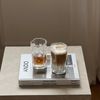 Zoha Glas Diamond Clear Glas Trinkgläser Cocktailgläser, Glas, Hitzebeständig Eiskaffeegläser Tee Wasser Saft Kaffee Bild 3
