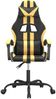 vidaXL Gaming-Stuhl Drehbar Schwarz und Golden Kunstleder 349521 Bild 3