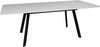 Maeusbacher Imola Esstisch schwarz matt / glas kreidegrau glanz BxHxT: 160 x 75 x 90 cm Bild 3