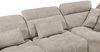 Sofa Franklin von ED Exciting Design – Modernes Sofa mit Mikrofaserbezug, Nosagfederung und 5-fach verstellbaren Kopflehnen Bild 3