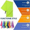 Mikrofaser Handtuch Ultra Leicht Schnelltrocknend 8 Farben XL 180cm x 90cm Bild 3