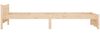 vidaXL Massivholzbett 75x190 cm 2FT6 Small Single [815004] Bild 5