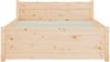 vidaXL Massivholzbett 75x190 cm 2FT6 Small Single [815004] Bild 4