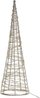 Outdoor Weihnachtsbeleuchtung LED silber Tannenbaum 57 cm KOTALA Bild 4
