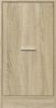 vidaXL Apothekerschrank Sonoma-Eiche 40x41x77,5 cm Holzwerkstoff 855189 Bild 5