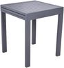 Gartentisch DANILO - Aluminium, Anthrazit, 180x90x75cm | Ausziehtisch Esstisch Wetterfest Outdoor Tisch Bild 2