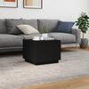 vidaXL Couchtisch mit LED-Leuchten Schwarz 50x50x40 cm 839869 Bild 4