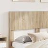 vidaXL Bettgestell mit Stauraum und Kopfteil Sonoma-Eiche 135 x 190 cm 3414391 Bild 3