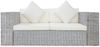 vidaXL 2-tlg. Sofagarnitur mit Auflagen Grau Natur Rattan 278797 Bild 3