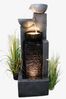Arnusa Gartenbrunnen Großer Springbrunnen mit Beleuchtung Kaskade Wasserfall Krüge, 109cm Höhe Bild 4