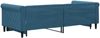 vidaXL Tagesbett Ausziehbar Blau 90x200 cm Samt 3197770 Bild 5