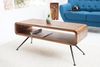 Puristischer Couchtisch ALINO 100cm massiv Sheesham TV-Board Palisander Bild 4