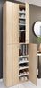 VCM Schuhschrank Lona 919220 Sonoma-Eiche H. 220 x B. 70 x T. 40cm Bild 3