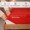 Strauss Home Spannbettlaken Premium 160 g/m² Gekämmte Baumwolle Jersey in Hotelqualität, Gummizug: Rundumgummi, OEKO-TEX®-zertifiziert - Hotelqualität – Formstabil & Langlebig Bild 3