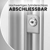 BISLEY Rollladenschrank in silber abschließbar Schrank aus Metall Rolladen aus Kunststoff inkl. 2 Einlegeböden, ET412102S-SL355 Bild 2