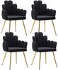 WAHSON OFFICE CHAIRS Esszimmerstuhl 2/4er Set, Samt Polsterstuhl Muschel Sessel Küchenstuhl für Wohnzimmer (4 St) Bild 4